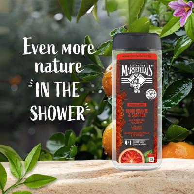 Le Petit Marseillais Blood Orange &amp; Saffron Sprchový gel pro muže 400 ml