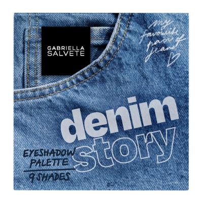 Gabriella Salvete Denim Story Eyeshadow Palette Oční stín pro ženy 34 g