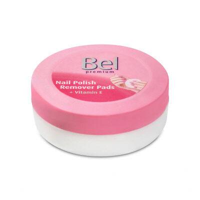 Bel Premium Nail Polish Remover Pads + Vitamin E Odlakovač nehtů pro ženy Set