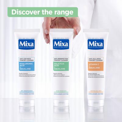 Mixa Salicylic Acid + Squalane Anti-Imperfection Comfort Cleanser Čisticí gel pro ženy 150 ml