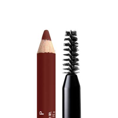 NYX Professional Makeup Powder Louder Brow Pencil Tužka na obočí pro ženy 1,15 g Odstín 04 Black Cherry