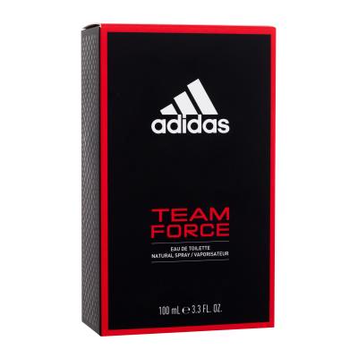 Adidas Team Force Toaletní voda pro muže 100 ml poškozená krabička