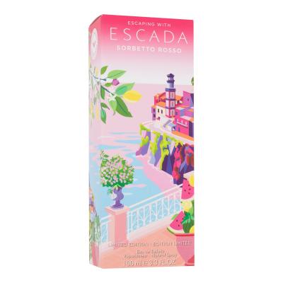 ESCADA Sorbetto Rosso Limited Edition Toaletní voda pro ženy 100 ml poškozený flakon