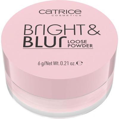 Catrice Bright &amp; Blur Loose Powder Pudr pro ženy 4,5 g Odstín 010 Soft Pink