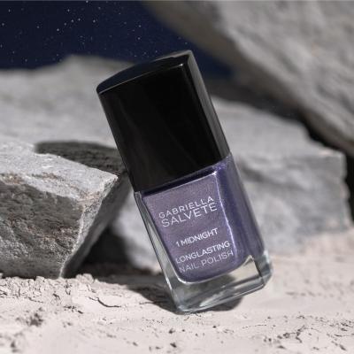 Gabriella Salvete Over The Moon Longlasting Nail Polish Lak na nehty pro ženy 11 ml Odstín 1 Midnight