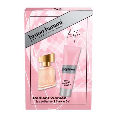 Bruno Banani Radiant Woman Dárková kazeta parfémovaná voda 30 ml + sprchový gel 50 ml