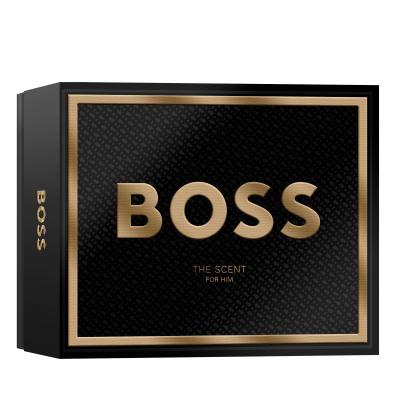 HUGO BOSS Boss The Scent SET1 Dárková kazeta toaletní voda 100 ml + toaletní voda 10 ml + sprchový gel 100 ml