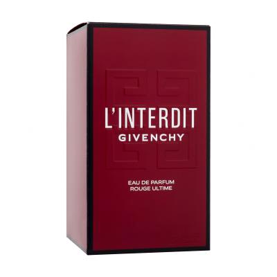 Givenchy L&#039;Interdit Rouge Ultime Parfémovaná voda pro ženy 80 ml poškozená krabička