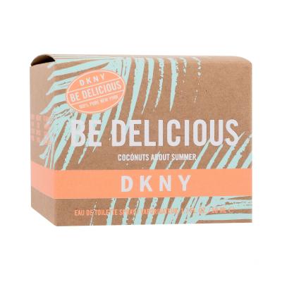 DKNY DKNY Be Delicious Coconuts About Summer Toaletní voda pro ženy 50 ml poškozený flakon