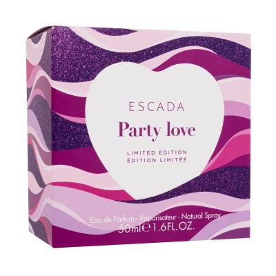 ESCADA Party Love Limited Edition Parfémovaná voda pro ženy 50 ml poškozená krabička