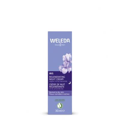 Weleda Iris Regenerating Night Cream Noční pleťový krém pro ženy 30 ml