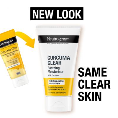 Neutrogena Curcuma Clear Soothing Moisturiser Denní pleťový krém 75 ml