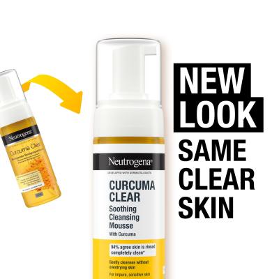 Neutrogena Curcuma Clear Soothing Cleansing Mousse Čisticí pěna 150 ml