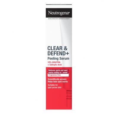 Neutrogena Clear &amp; Defend+ Peeling Serum Pleťové sérum 30 ml