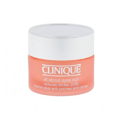 Clinique All About Eyes Rich Oční krém pro ženy 15 ml