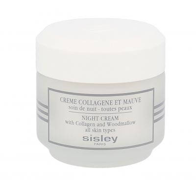 Sisley Night Cream With Collagen And Woodmallow Noční pleťový krém pro ženy 50 ml