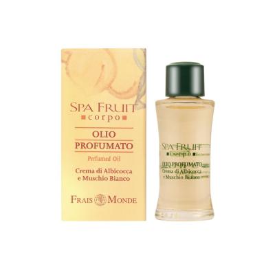 Frais Monde Spa Fruit Apricot And White Musk Parfémovaný olej pro ženy 10 ml