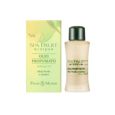 Frais Monde Spa Fruit Green Apple And Amber Parfémovaný olej pro ženy 10 ml