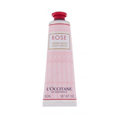 L'Occitane Rose Hand Cream Krém na ruce pro ženy 30 ml