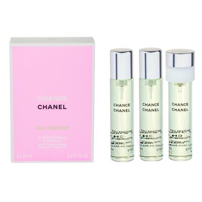 Chanel Chance Eau Fraîche Toaletní voda pro ženy Náplň 3x20 ml