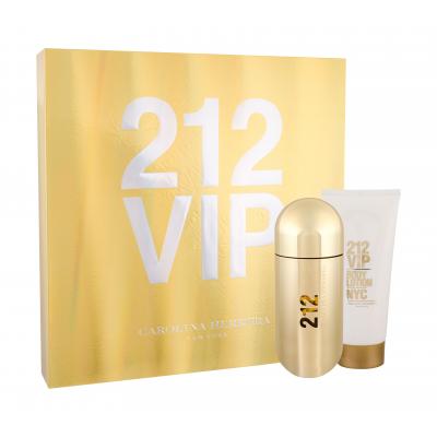 Carolina Herrera 212 VIP Dárková kazeta parfémovaná voda 80 ml + tělové mléko 100 ml