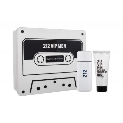 Carolina Herrera 212 VIP Men Dárková kazeta toaletní voda 100 ml + sprchový gel 100 ml