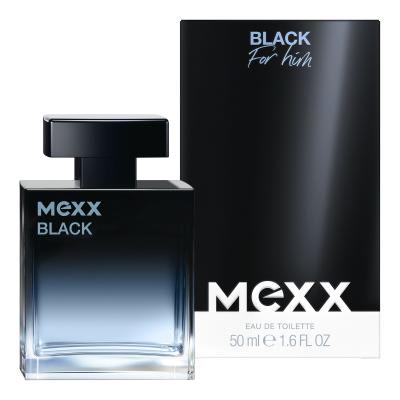 Mexx Black Man Toaletní voda pro muže 50 ml