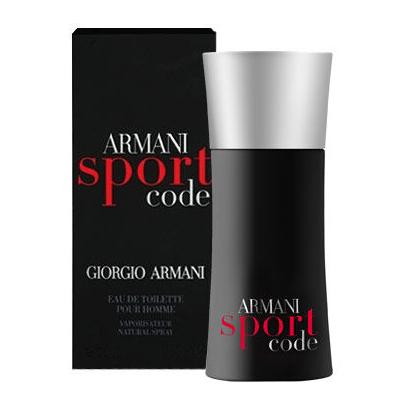 Giorgio Armani Code Sport Toaletní voda pro muže 50 ml poškozená krabička