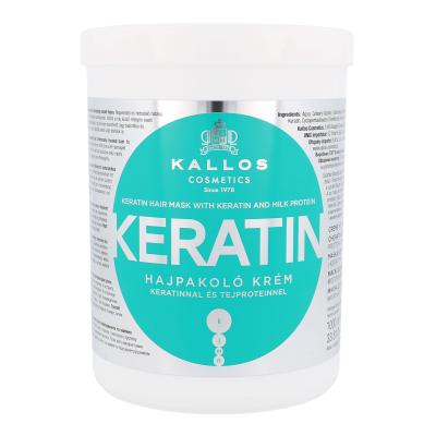 Kallos Cosmetics Keratin Maska na vlasy pro ženy 1000 ml