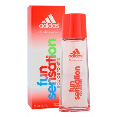 Adidas Fun Sensation For Women Toaletní voda pro ženy 50 ml