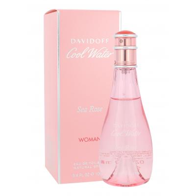 Davidoff Cool Water Sea Rose Woman Toaletní voda pro ženy 100 ml poškozená krabička