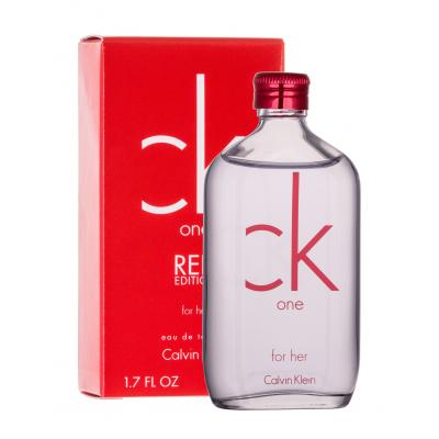 Calvin Klein CK One Red Edition For Her Toaletní voda pro ženy 50 ml