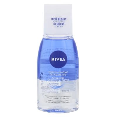 Nivea Double Effect Eye Make-up Remover Odličovač očí pro ženy 125 ml