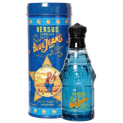 Versace Blue Jeans Man Toaletní voda pro muže 75 ml poškozená krabička