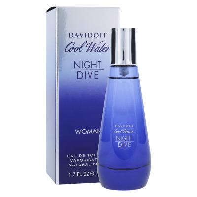 Davidoff Cool Water Night Dive Woman Toaletní voda pro ženy 50 ml