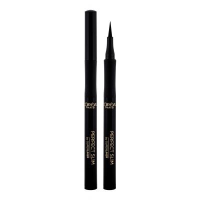 L'Oréal Paris Super Liner Perfect Slim Oční linka pro ženy 6 ml Odstín Intense Black