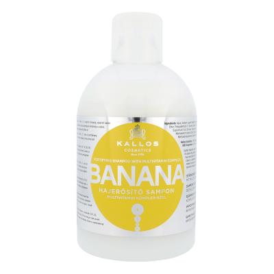 Kallos Cosmetics Banana Šampon pro ženy 1000 ml