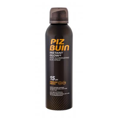 PIZ BUIN Instant Glow Spray SPF15 Opalovací přípravek na tělo pro ženy 150 ml