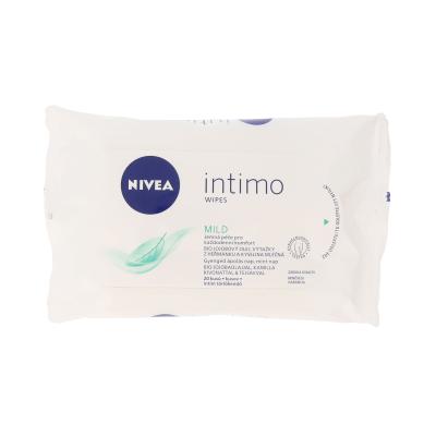 Nivea Intimo Mild Cleansing Wipes Intimní hygiena pro ženy 20 ks