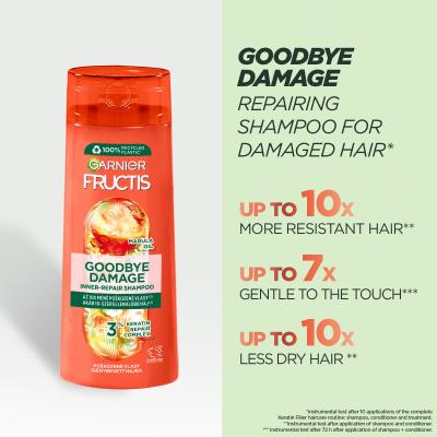 Garnier Fructis Goodbye Damage Repairing Shampoo Šampon pro ženy 250 ml