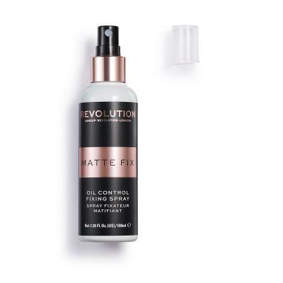 Makeup Revolution London Matte Fix Oil Control Spray Fixátor make-upu pro ženy 100 ml