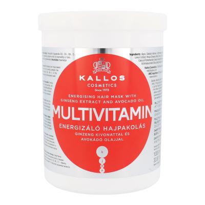 Kallos Cosmetics Multivitamin Maska na vlasy pro ženy 1000 ml