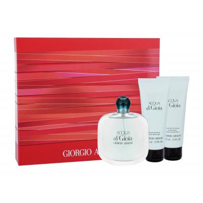 Giorgio Armani Acqua di Gioia Dárková kazeta parfémovaná voda 100 ml + tělové mléko 75 ml + sprchový gel 75 ml