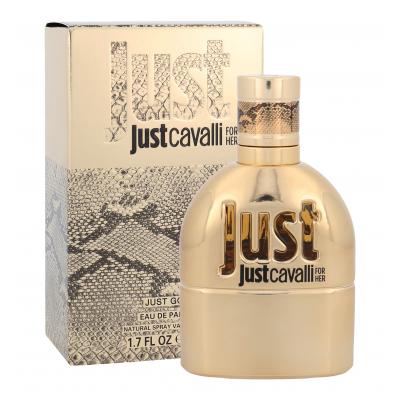 Roberto Cavalli Just Cavalli Gold For Her Parfémovaná voda pro ženy 50 ml