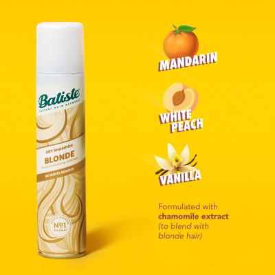 Batiste Brilliant Blonde Suchý šampon pro ženy 200 ml