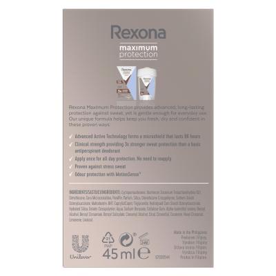 Rexona Maximum Protection Clean Scent Antiperspirant pro ženy 45 ml