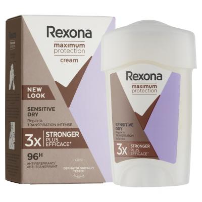 Rexona Maximum Protection Sensitive Dry Antiperspirant pro ženy 45 ml