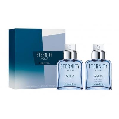 Calvin Klein Eternity Aqua For Men Dárková kazeta toaletní voda 100 ml + voda po holení 100 ml