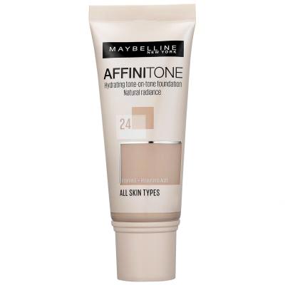 Maybelline Affinitone Make-up pro ženy 30 ml Odstín 24 Golden Beige