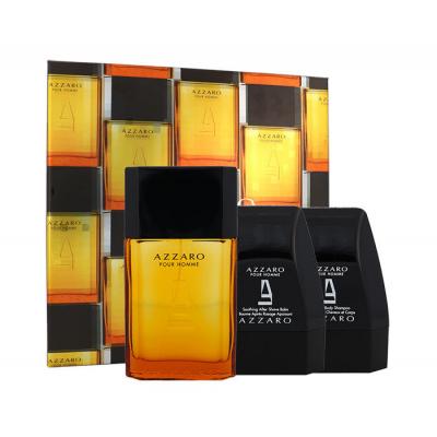 Azzaro Pour Homme Dárková kazeta toaletní voda 100 ml + sprchový gel 75 ml + balzám po holení 75 ml